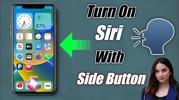 How To Activate Siri With Side Button | How To Turn On Siri With Side Button | Turn On Siri side