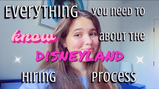 Disneyland Hiring Process, Part Time (Initial Interview, Zoom Interview, Onboarding)