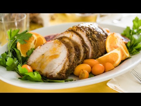 Citrus Glazed Pork Roast