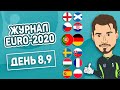 Журнал EURO 2020. День 8-9 | Португалія 2-4 Німеччина, Англія 0-0 Шотландія та інші матчі