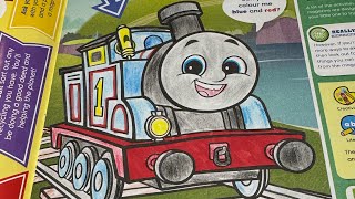 Colouring Thomas the Tank Engine 🚂 | Relaxing Ambient Music for Kids & Adults thomasandfriends screenshot 3