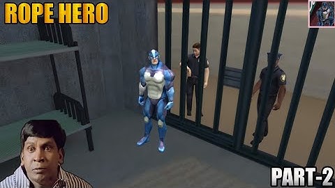 Rope Hero:vice town part 2 gameplay in tamil/on vtg!