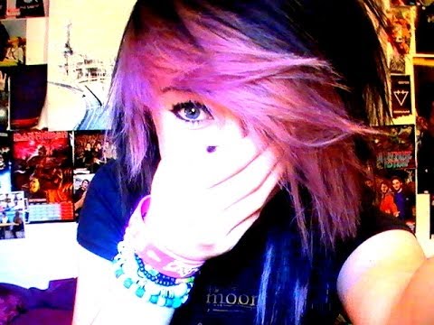 How I do my Emo/Scene hair:D