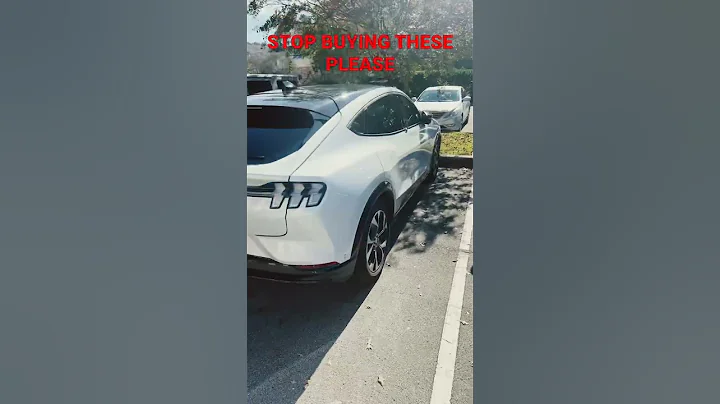 EVERYONE SHOULD KNOW THIS ABOUT THE MACH E MUSTANG  #shorts #ford