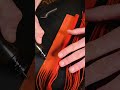 Orange leather whip — handmade detail that stands out #leather #craft #details #torross #diy