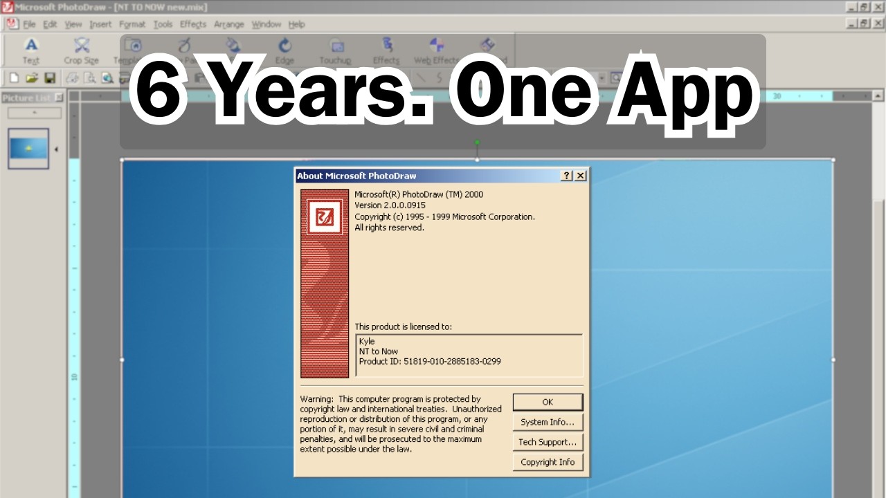 Photodraw Rame The $100 Million Mistake: Microsoft PhotoDraw - YouTube