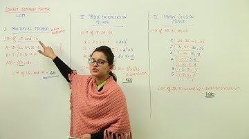 Best Free Online Topic l Class 5th I Maths I ICSE I Chapter I Factors I HCF I LCM I L23