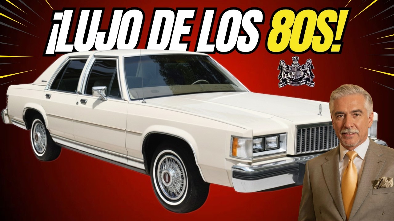 📌Así eran los Autos de los Ricos que veías en los 80s ¡Nostalgia Pura!
