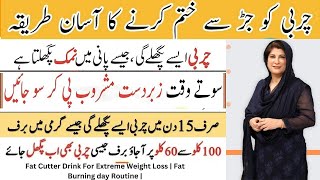 Fat Cutter Drink For Extreme Weight Loss Fat Burning day Routine By Dr. Bilquis Shaikh