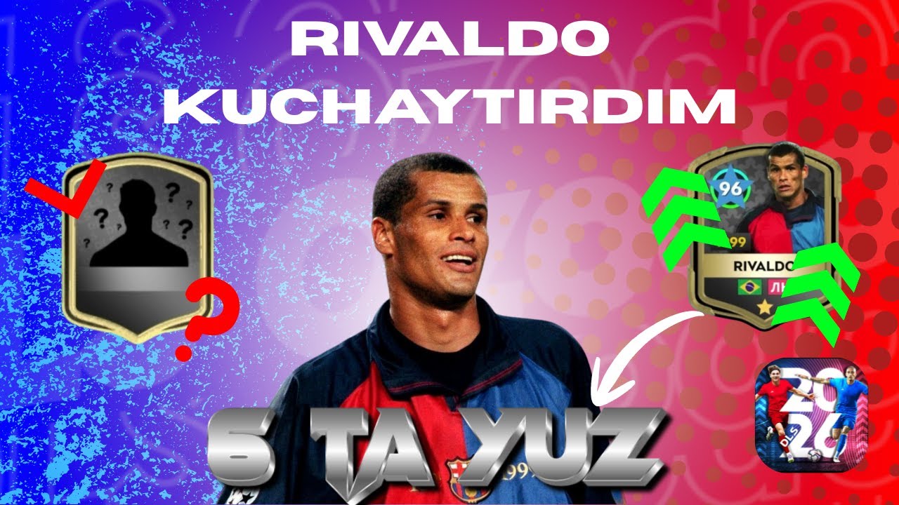 Rivaldo full max kuchaytirdim | 6 ta 100 chiqdi.