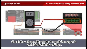 CC Link IE TSN Setup Guide Connection Part 6   Operation check