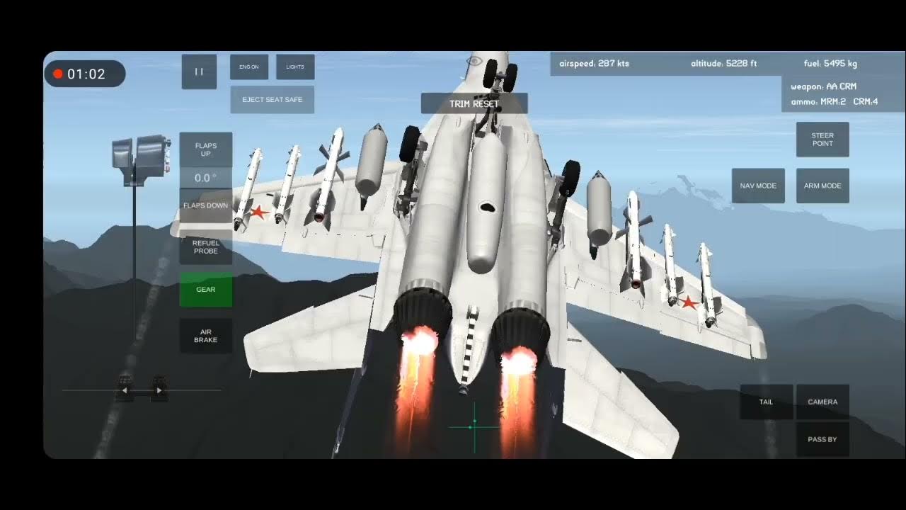 Airplane Crash Simulator Game Play microsoftflightsimulator airplane