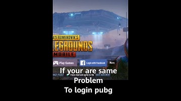 #short Server Authentication error: Login failed/server revoked pubg mobile 1.6 fix problem🔥🔥🔥💯💯