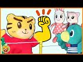 しまじろう ちょうせんしよう!さかあがりをする!★あきらめないきもち みみりん とりっぴぃ にゃっきぃ 友情 shimajiro 호피 巧虎