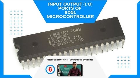 Input Output (I/O) Ports structure of 8051 Microcontroller