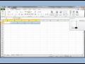 Microsoft Excel 2007 2010 pt 1 (Enter/Edit cell, Formulas, Functions, Fill Handle...)