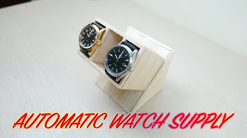 how to make winding box for automatic watch using arduino version 2