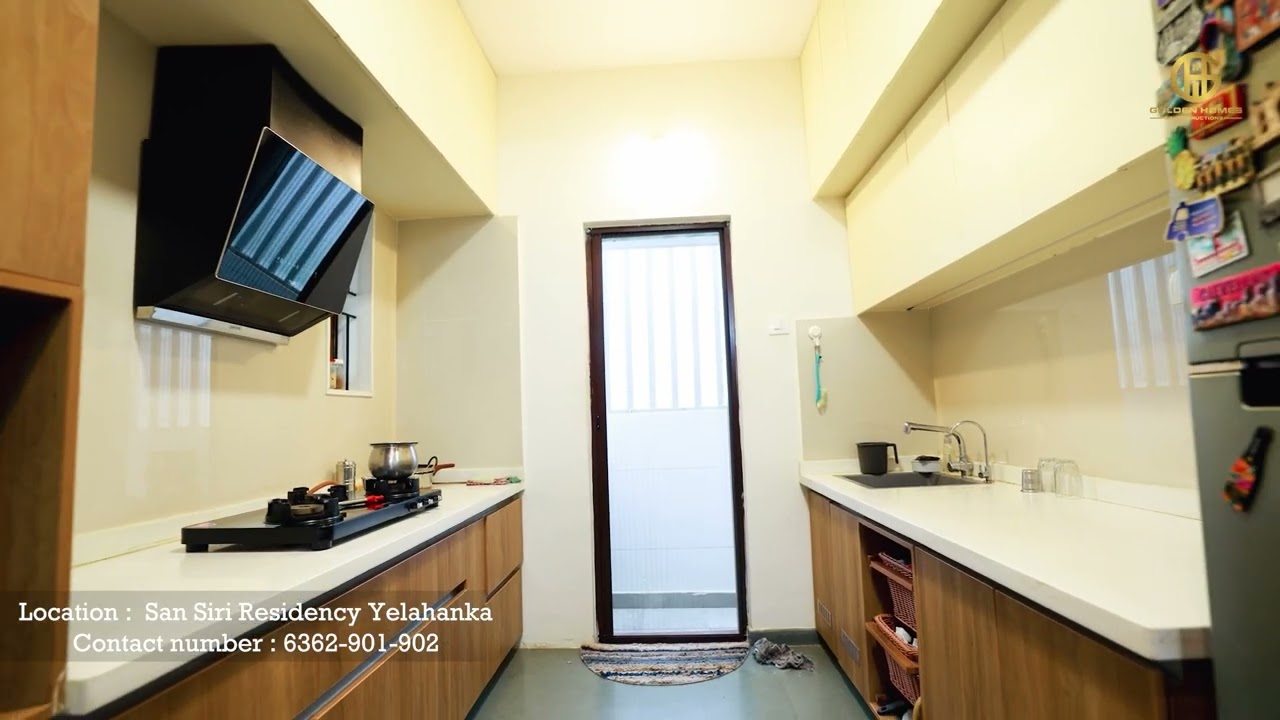 Video walkthrough of Mr Arun M's home, San Siri Residency, Yelahanka