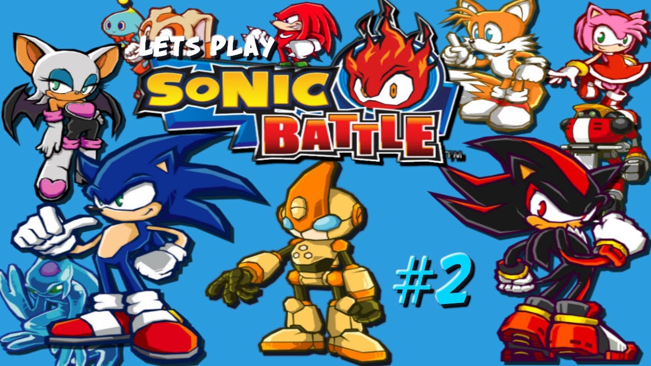 Let's Play Sonic Battle Episode 2 RARE CARD WAT YouTube
