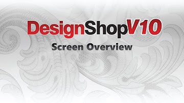 DesignShop V10 ~ Screen Overview