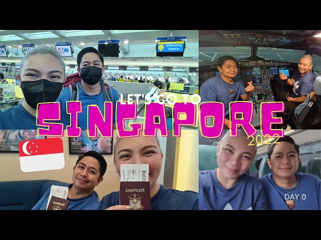 SINGAPORE 2022 vlog pt. 1 | NAIA to Changi International Airport Singapore | Travel Tips class=