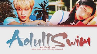 [KARAOKE] [Kai (카이) (feat. You 당신)] Adult Swim : 2 members (You as member) (Duet) Color Coded Lyrics