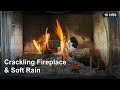 Heavy Rain on a Winter Evening (No Ads) | 10 Hours Cozy Sleep Sounds