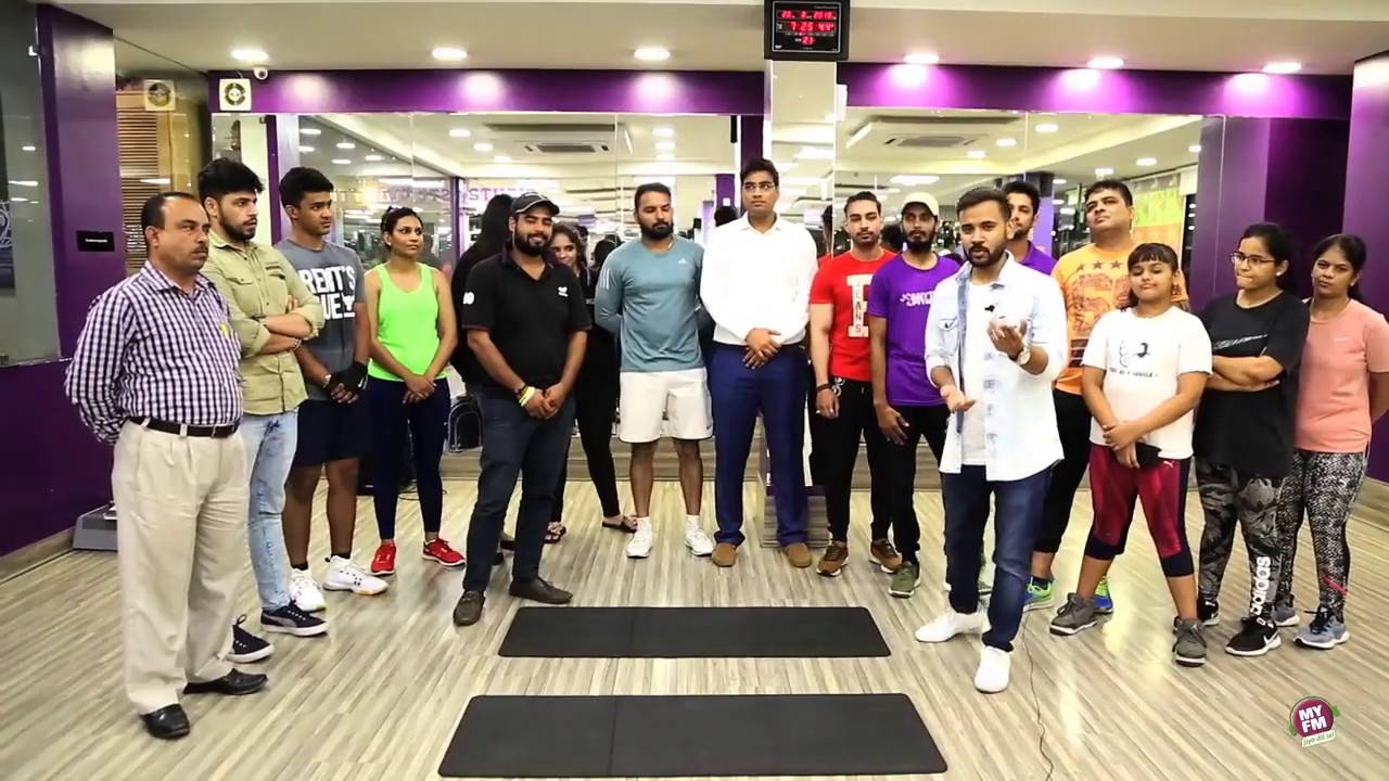 Rj Kartik visit at Anytime Fitness Jaipur YouTube