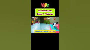 Tips & Tricks Badminton #shorts #badminton #beginners #footwork #fitness #smash