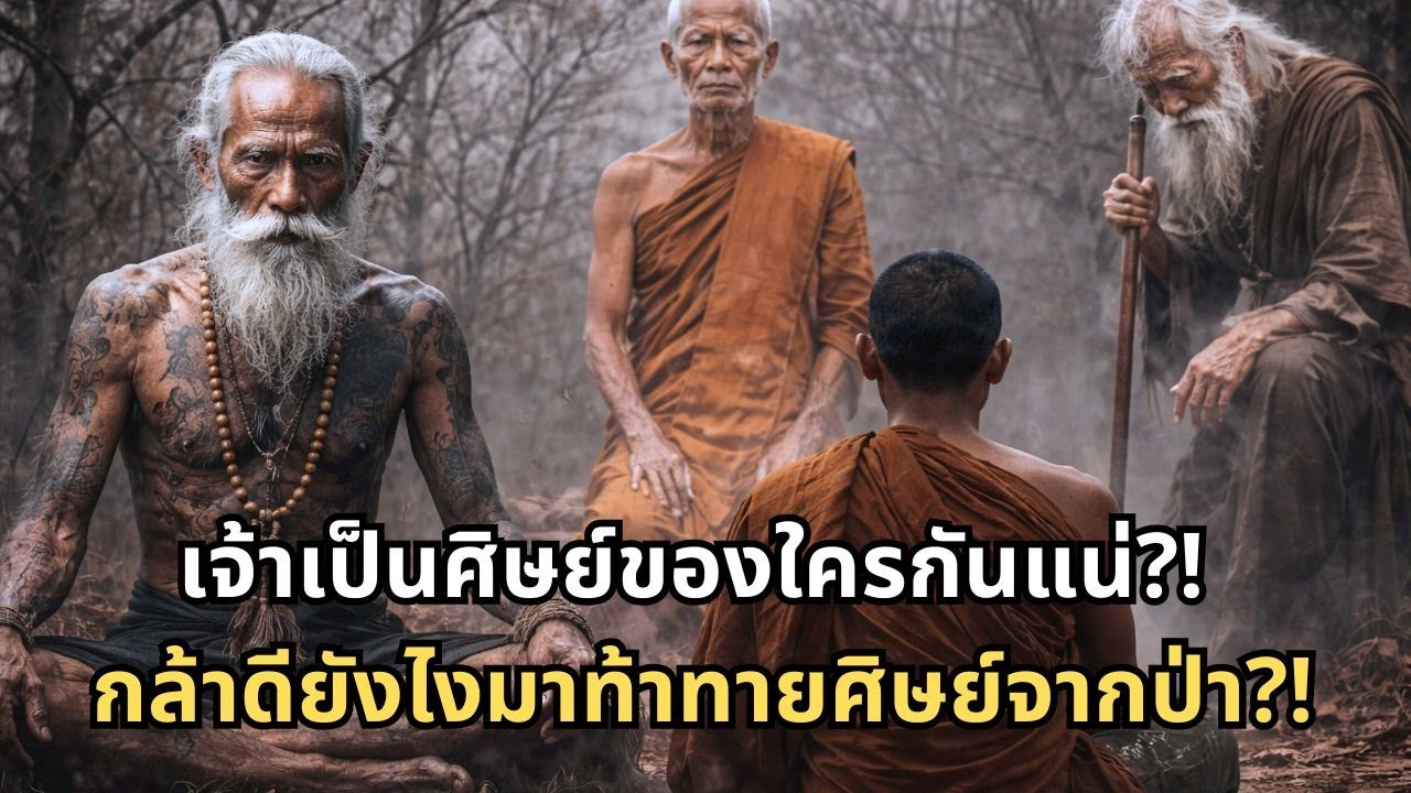 ศิษย์จากสำนักไหนกันแน่!! ปะทะกลางป่าลึก!! ของจริงหรือแค่คำลือ!! ศิษย์หลวงปู่เทพโลกอุดร