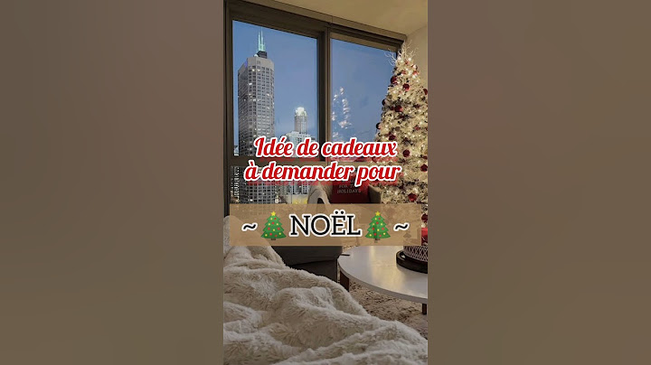 Idée de cadeaux à demander pour Noël ❄️