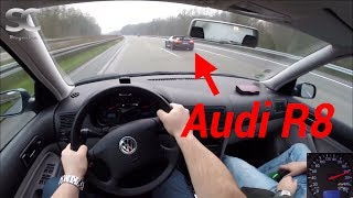 VW Golf 4 Variant 1.9 TDI (2001) on German Autobahn - POV Top Speed Drive VW Golf 4 Variant 1.9 TDI (2001) on German Autobahn - POV Top Speed Drive