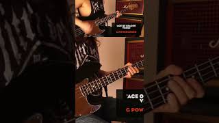How Motorhead use bass powerchords #Motorhead #lemmy