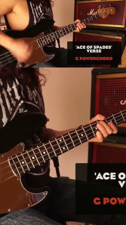 How Motorhead use bass powerchords #Motorhead #lemmy - YouTube