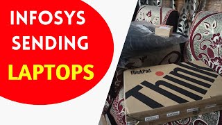 Infosys Sending Laptops To Freshers - Unboxing Infosys Virtual Training