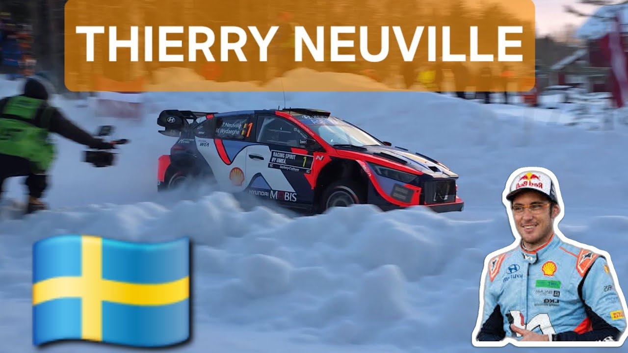 WRC THIERRY NEUVILLE RALLY SWEDEN 🇸🇪 