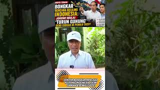 JOKOWI BONGKAR RENCANA KELILING INDONESIA, DEMI GIBRAN & PEMILU 2029 #shortvideo