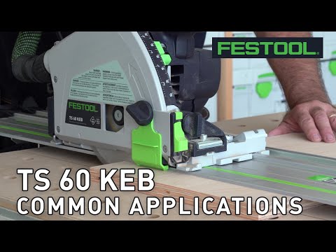 Application: Crosscutting and Ripping with the TS 60 Plunge Cut Saw