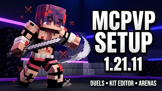 1.21.11 Practice Server Setup 🔥| Duels + Kit Editor + Queues 🔥