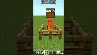 Minecraft logic🤔...#minecraft #minecraftshorts #minecraftpe