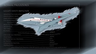 Virtual copilot checklist for Aerobask EMB-505 Phenom 300