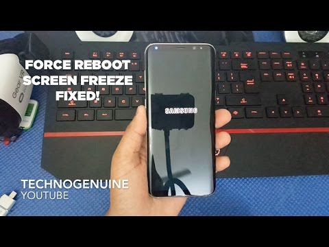 Force Reboot Samsung Galaxy S8 - Fix Screen Freeze