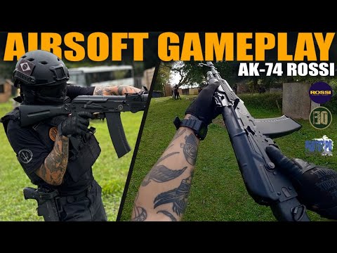 GAMEPLAY NO MELHOR CAMPO DE AIRSOFT COM NEPTUNE AK 74 – DISTRITO 47