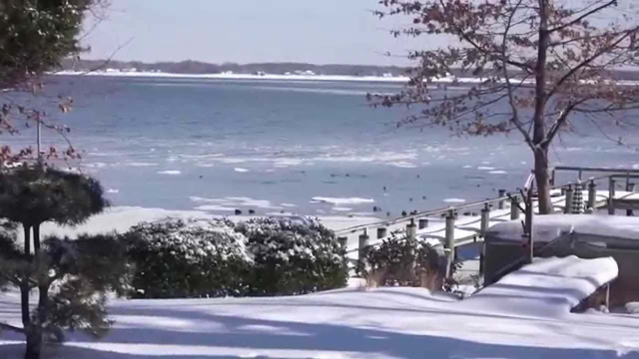 Cobb Island MD Real Estate Cobb Island MD Snow Storm YouTube