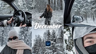 December Preset - Lightroom Mobile Presets | Snow Preset | Winter Preset | Lr Winter screenshot 5
