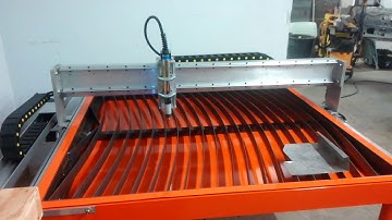 CNC Plasma Router Drag Knife 3D Printer ALL IN ONE Platform Prototype First Run At Customers Shop
