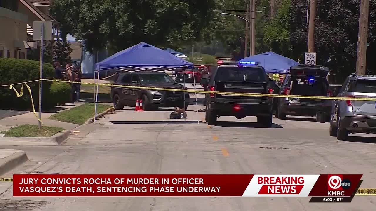 Jury finds Joshua Rocha guilty in killing of North Kansas City police officer Daniel Vasquez
