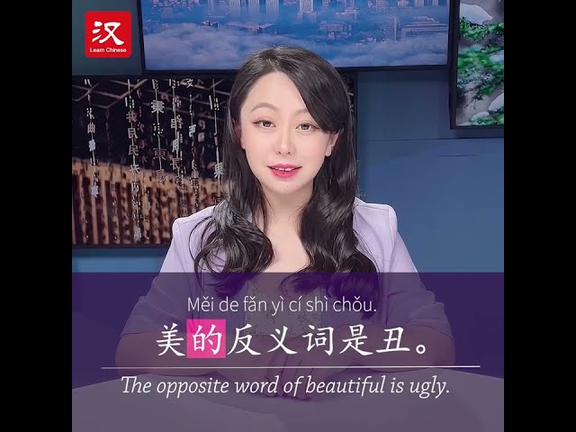 Learn Chinese in 1 min: How to say "ugly" in Chinese?