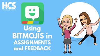 Using Bitmoji in Assignments and Feedback