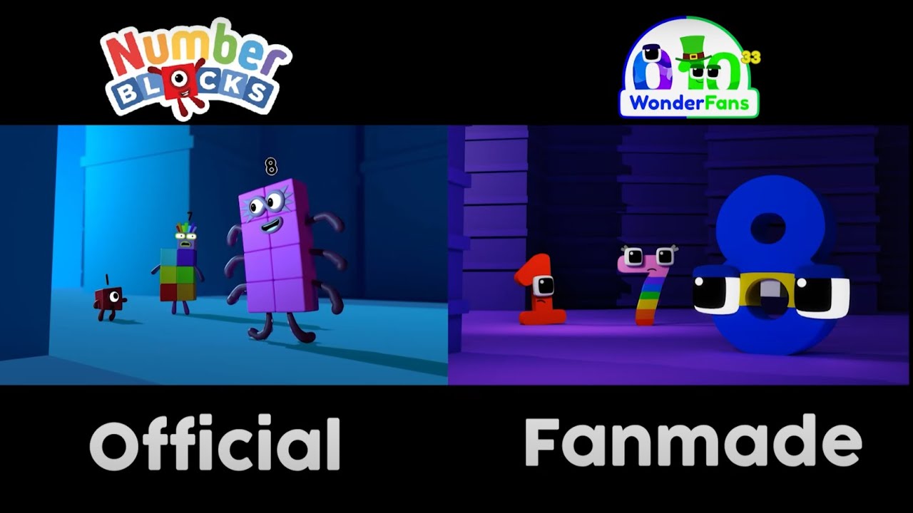 EPIC NEW Superhero 8 Music Video! Comparison | WonderFans